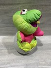 1992 Vintage Fisher Price Puffalump Squeaks Dinosaur Egg Plush