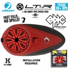Dye Lt-r Paintball Loader With Hk Army Epic Speed Feed - Red Lt-r   Lava Sf