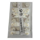 Decorative Nail Stickers Set Of 14 Gold Silver White Gems Bridal Elegant Fancy