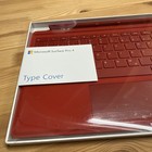 Genuine Microsoft Surface Pro 3 4 5 6 7 Type Cover Keyboard 1725 Red