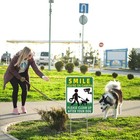 Clean Up After Your Dog Signs  2-pack 13 x10  Double-sided Pick Up After Your Do