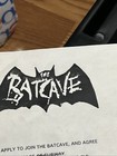 The Batcave Club London Original Nightclub Application Flyer Punk Goth Rare