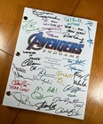 Avengers Endgame Script Signed- Autograph Reprints- 146 Pages- The Avengers