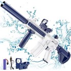 M416 Water Gun Electric Fully Long Range Splash Firing Water  blue  Pink 