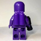   new   100  Lego Classic Purple Spaceman Uv Print Minifigure