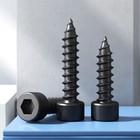 Black Socket Allen Self Tapping Screws Grade 8 Cap Head Wood Screw M2 M3 M4 M5