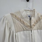 Murphy Robes Church Choir Gown Religion Cream Gold Zip Up Long
