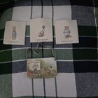 Beatrix Potter Vintage  Cloth Fabric Book  Peter Rabbit Cloth Book Set