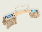 Native American Indian Beaded Rifle Scabbard Sioux Style Suede Leather Gun Cover
