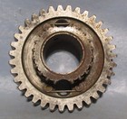 Vintage Industrial Machine Age Steel cast Double Gear Steampunk Art Lamp Part 