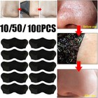 10 100pcs Remover Nose Blackhead Mask Sticker Cleansing Peel Off Acne Pore Strip