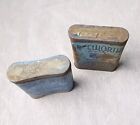2 Vintage Edgeworth Tobacco  larus   Brother Co  Pocket Advertising Tins