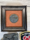 Snap-on Tools Dealer Related Vintage Lot Pin Patch Award Belt Buckle Keychain