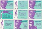 Michael Jackson Series 2 1984 Topps Complete Base Card Set Of 33 No Stickers Mu