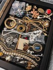 Lot Of Antique To Vintage    craft    Pieces And Parts Jewelry  Repair  Harvest 