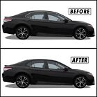 Chrome Delete Blackout Overlay For 2018-23 Toyota Camry Window Trim