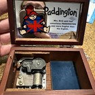 Paddington Bear Collection Paddington Bear With Train Music Box Rare And Vintage