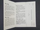 1980 Winnipeg Manitoba Canada Holy Trinity Anglican Church Vintage  Brochure