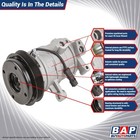 Ac Compressor   A c Clutch For Toyota 4runner 3 0l V6 1989 1990 1991