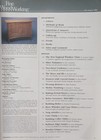 Vintage Fine Wood Working July august 1988 No 71 -making Period Doors