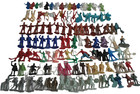 Vintage Mixed Marx Mpv Plastic Figures Lot Of 115