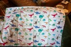 Vintage Cotton Dinosaur Print Kids Room Pillowcase Multicolor Pillow Cover