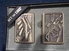 Get The Edge Star Lighters Guns Firearms - Set Of 4 - 3d Gun Front Plates - New