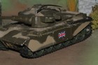 Corgi Diecast British Centurion Toy Tank In Camo As Pictured-1973