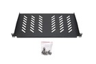 2pcs 1u 19  Server Rack Shelf 10  250mm Deep Depth Vented Cantilever Mount Tray