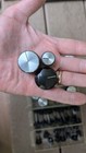 Big Lot Of Assorted New Old Stock Whites   Garrett Metal Detector Knobs And More