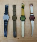 Vtg 90s Jurassic Park The Lost World Burger King Watches Lot Of 4 Untested- Read
