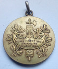 Rare 1914 French Army Mobilization Ww1 Wwi Pendant Medal Badge By Willette
