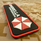 Umbrella Corporation Resident Evil Pvc Rubber 3d Morale Touch Fastener Patch