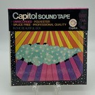 Capitol Sound Tape Unrecorded 7  Reel To Reel 1800  1 Mil W  Hippie Box Sealed