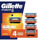 Gillette Fusion 5 Power Razor Blades 4 Cartridges Pack New Free Shipping
