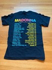 Madonna Sticky And Sweet Tour T Shirt - Size S