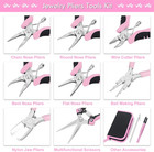 Toolour Jewelry Pliers Set Jeweler Making Tools For Adults 11pcs Professional Je