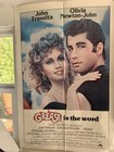 Grease Original 27x41 Movie Poster 1978 Olivia Newton John Travolta One Sheet
