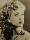 Gloria Dehaven Original Vintage C1940   s Studio Portrait Sepia 10x8    Photograph