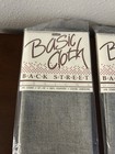 Back Street Basic Needlework Cross Stitch Cloth 18 Ct 12x18    Limestone Lot Of 2