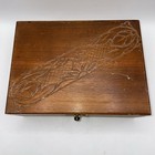Vintage Wooden Jewelry Keepsake Box Nice
