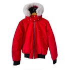 Winter Classic Warmth Moose Knuckles Scissors Down Jacket Rivet Hoodie Coat----