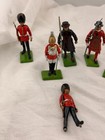 Vintage 1973 Britains Detail Toy Soldiers Set Of 9 London Guards Beefeater