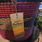 19in Hand-woven Bolga By Artisan Asch Azubila In The Village Of Tikene  Nwt