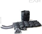 20lbs Adjustable Arm Leg Weights Wrist Ankle Exercise Gym Workout Training Black