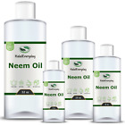 Neem Oil - Premium Quality Organic Virgin 100  Pure Raw Unrefined Cold Pressed