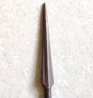 19c Vintage Primitive Original Steel Spear Head Old Decorative Collectible Sp76