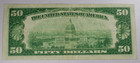 1929  50 Federal Reserve Bank Of Cleveland  Oh National Currency - Xf au