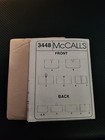 3448 Mccalls 1 Hour Poncho Overcoat Size S M L Sewing Pattern Retro