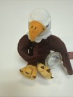 1999 Coca-cola Coke 6  Reegle Eagle Bird International Usa Bean Bag Plush Nwt